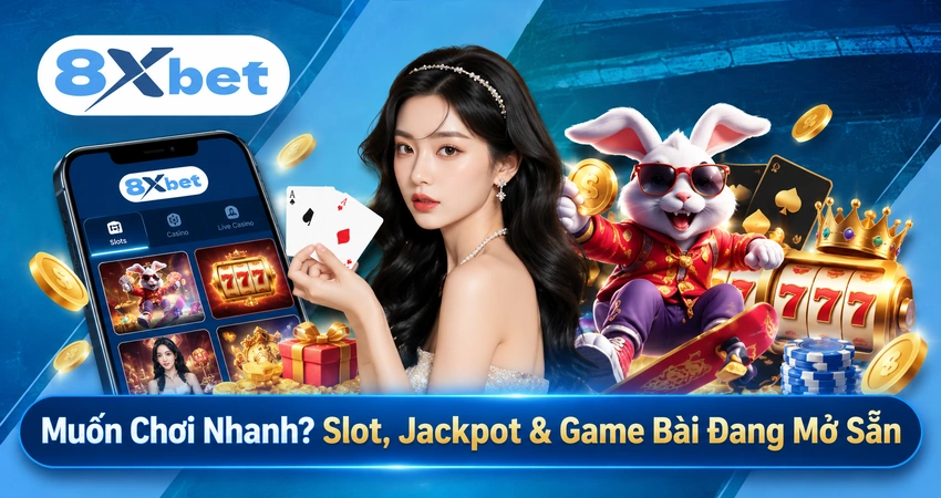 Muốn Chơi Nhanh? Slot, Jackpot & Game Bài Đang Mở Sẵn