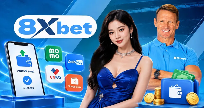 Các phương thức rút tiền 8xbet