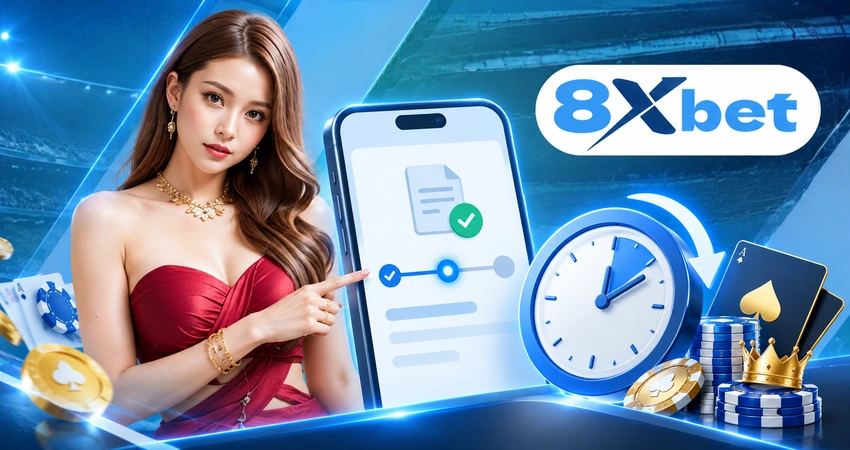Hạn mức và thời gian xử lý rút tiền 8xbet
