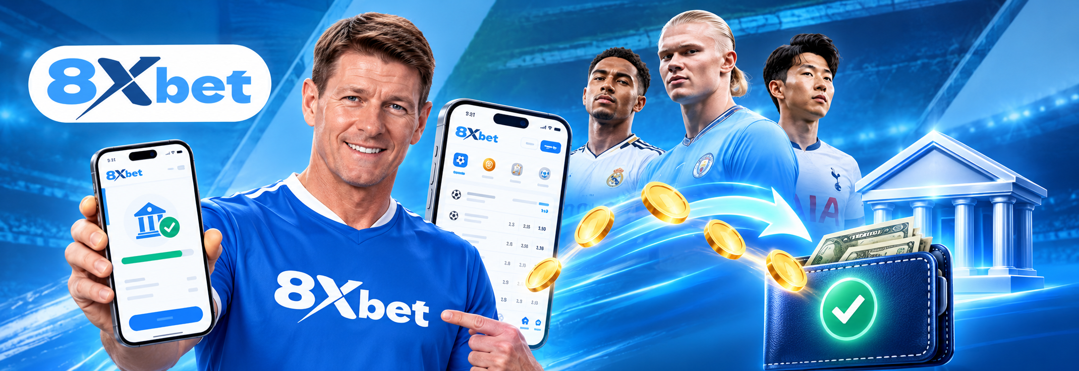 8xbet rút tiền về ngân hàng nhanh chóng